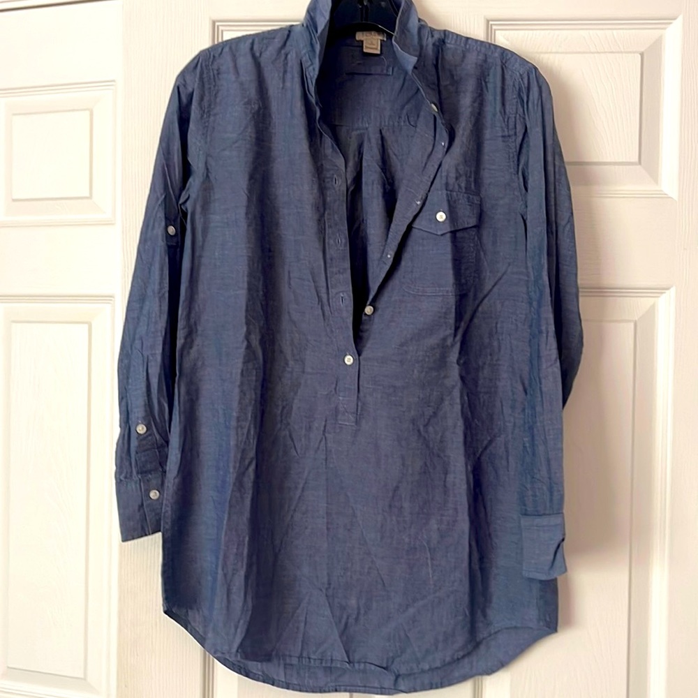 J.Crew Chambray Tunic Shirts